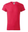 Malfini 163 Fusion férfi póló piros melírozott színben