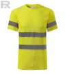 Rimeck 1V9 HV Protect unisex póló fluoreszkáló sárga színben
