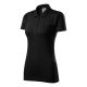 Malfini 223 Single J. galléros női póló fekete színben