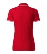 Malfini 253 Perfection plain galléros női póló F1 piros színben