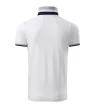 Malfini 256 Collar Up galléros férfi póló fehér színben