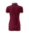 Malfini 257 Collar Up galléros női póló garnet színben