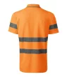 Rimeck 2V9 HV Runway galléros unisex póló fluoreszkáló narancssárga színben