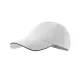 Malfini 306 Sandwich 6P unisex sapka fehér színben