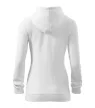 Malfini 411 Trendy Zipper női felső fehér színben