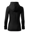 Malfini 411 Trendy Zipper női felső fekete színben