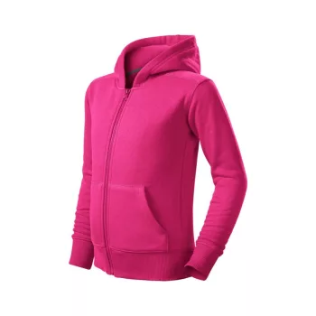 Malfini 412 Trendy Zipper gyerek felső bíborszín színben
