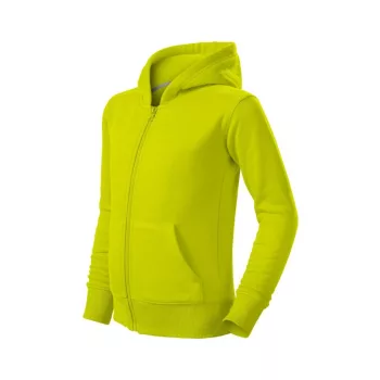 Malfini 412 Trendy Zipper gyerek felső lime színben