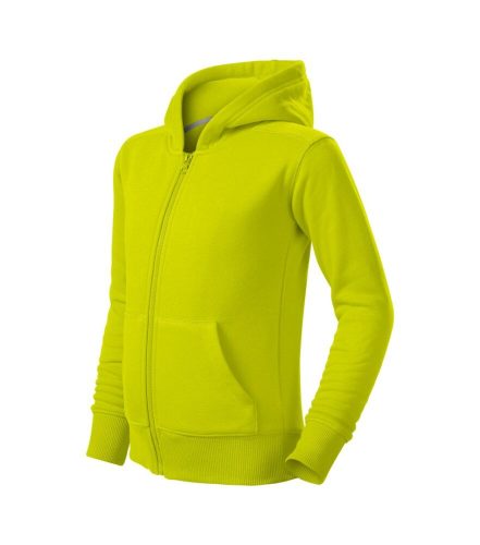 Malfini 412 Trendy Zipper gyerek felső lime színben