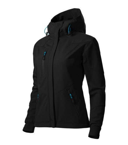Malfini 532 Nano női softshell kabát fekete színben