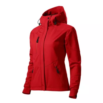 Malfini 532 Nano női softshell kabát piros színben