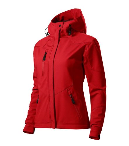 Malfini 532 Nano női softshell kabát piros színben