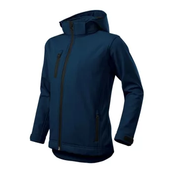   Malfini 535 Performance gyerek softshell kabát tengerészkék színben