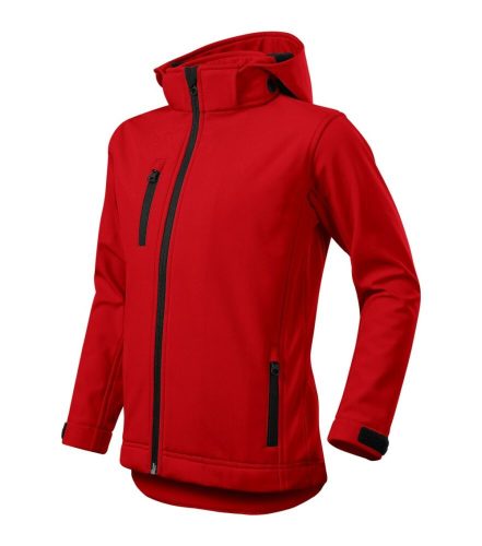 Malfini 535 Performance gyerek softshell kabát piros színben