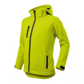   Malfini 535 Performance gyerek softshell kabát lime színben