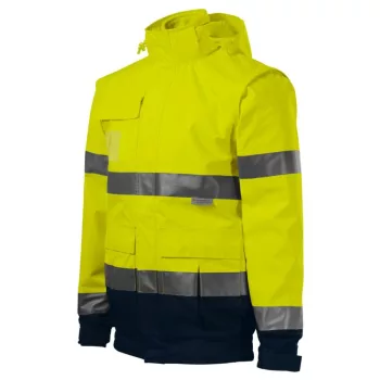   Rimeck 5V2 HV Guard 4 in 1 jacket unisex fluoreszkáló sárga színben