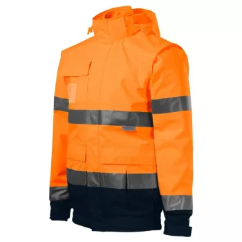   Rimeck 5V2 HV Guard 4 in 1 jacket unisex fluoreszkáló narancssárga színben