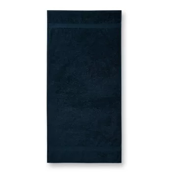   Malfini 905 Terry Bath Towel unisex fürdőlepedő tengerészkék 70 x 140 cm