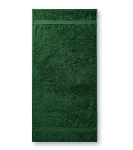 Malfini 905 Terry Bath Towel unisex fürdőlepedő üvegzöld 70 x 140 cm