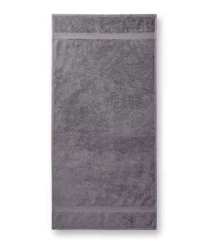 Malfini 905 Terry Bath Towel unisex fürdőlepedő antik ezüst 70 x 140 cm