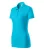 Piccolio P22 Joy galléros női póló türkiz színben
