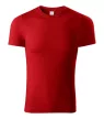 Piccolio P71 Parade unisex póló piros színben