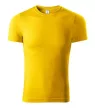 Piccolio P73 Paint unisex póló sárga színben
