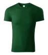 Piccolio P73 Paint unisex póló üvegzöld színben