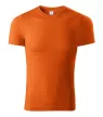 Piccolio P73 Paint unisex póló narancssárga színben