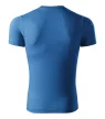 Piccolio P73 Paint unisex póló azúrkék színben
