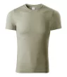 Piccolio P73 Paint unisex póló világos khaki színben