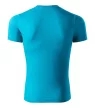 Piccolio P73 Paint unisex póló türkiz színben