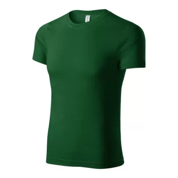 Piccolio P74 Peak unisex póló üvegzöld színben