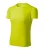 Piccolio P81 Pixel unisex póló neon sárga színben