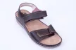 Ledi 801/12 férfi bőr szandál barna színben
