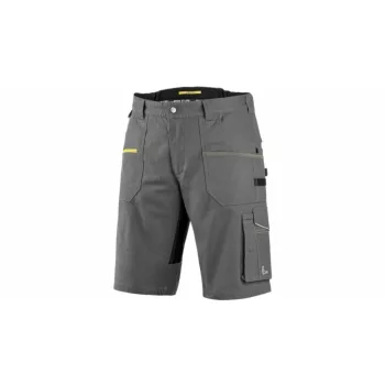 CXS Stretch munkavédelmi rövidnadrág szürke színben