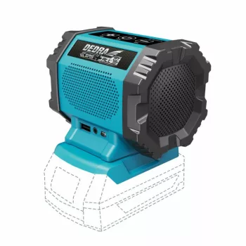   Dedra DED7004 akkumulátoros Bluetooth-os hangszóró 18V SAS+ALL