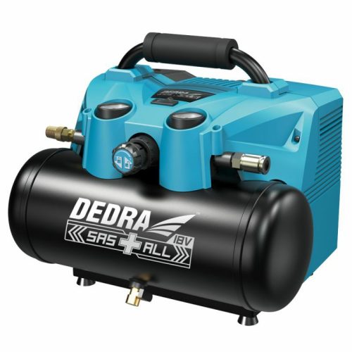 Dedra DED7076V akkumulátoros kompresszor 2x18 V SAS-ALL