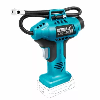   Dedra DED7078 akkus kerékfúvató kompresszor 18 V 11 bar SAS-ALL