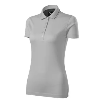   Malfini 269 Grand galléros női menedzser póló ezüstszürke színben