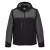 Portwest KX362 kapucnis softshell kabát fekete/szürke színben