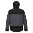 Portwest KX362 kapucnis softshell kabát fekete/szürke színben