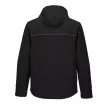 Portwest KX362 kapucnis softshell kabát fekete színben