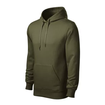 Malfini Cape 413 kapucnis pulóver military színben