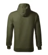 Malfini Cape 413 kapucnis pulóver military színben