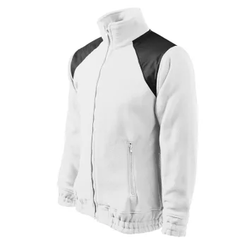   Rimeck 506 Jacket Hi-Q unisex polár pulóver fehér színben