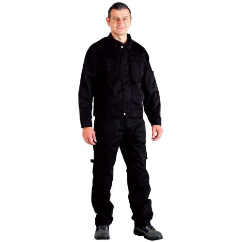 Coverguard Class fekete színű munkavédelmi nadrág