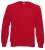 Fruit of the loom Raglan kerek nyakú pulóver piros színben