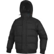 Deltaplus Randers2 munkavédelmi 2 az 1-ben kabát fekete színben