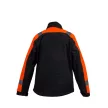 Urgent GL-8364 munkavédelmi softshell kabát fekete/UV narancs színben